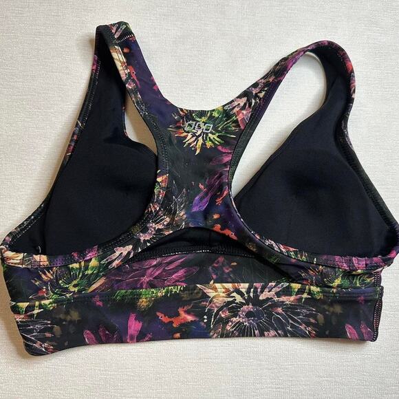 Lorna Jane Floral Abstract Sports Bra - Picture 2 of 2